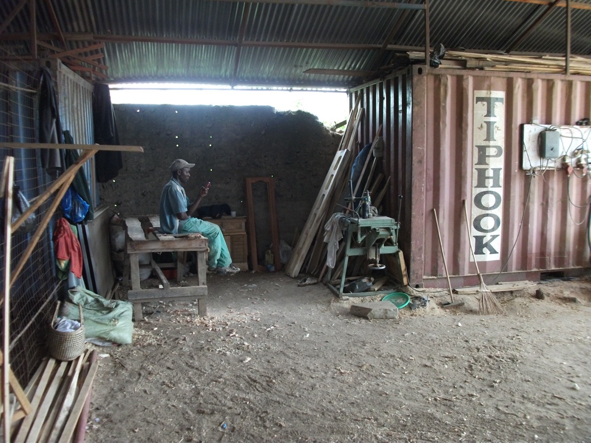 Carpenter area and tools