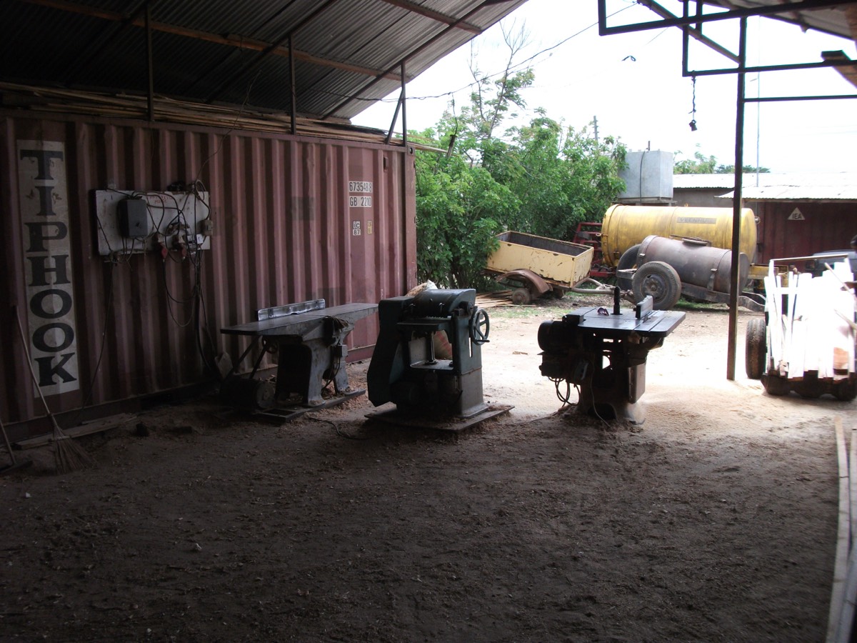 Workshop machines in Arusha